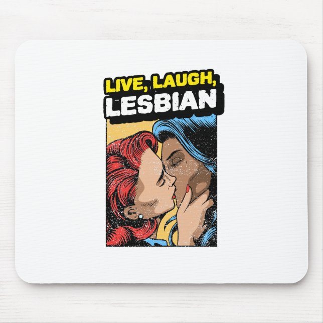 Live Laugh-Lesbisk Musmatta (Framsidan)