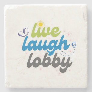 Live Laugh Lobby Underlägg