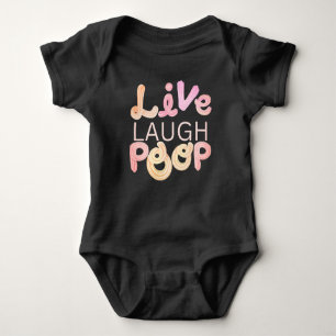 Live Laugh Poop T Shirt