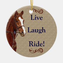 Live Laugh Ride! Häst