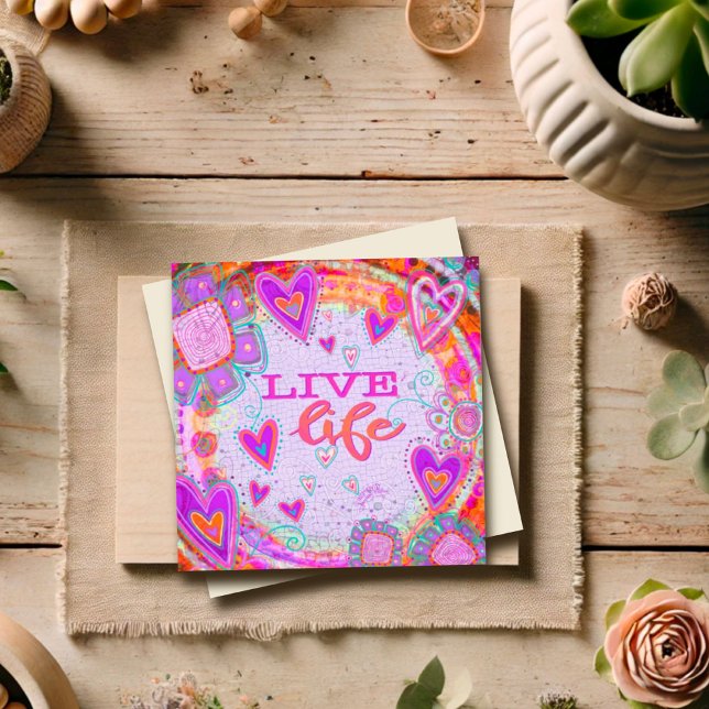 "Live Life"Inspirivitet (Skapare uppladdad)