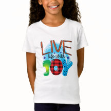 Live Life med Joy T-Shirt