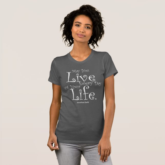 Live Life T-shirt (Hel framsida)