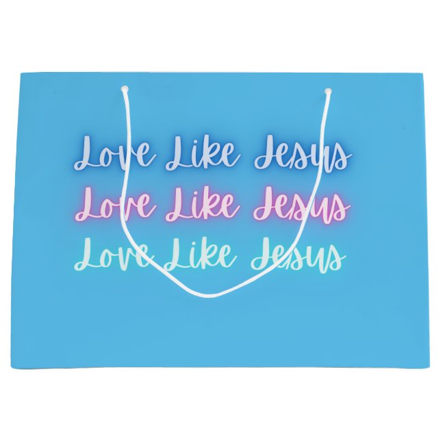 Live like Jesus gift bag (Framsidan)