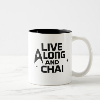 Live Long och Chai Två-Tonad Mugg