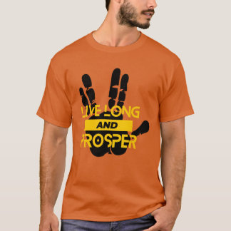 Live Long Prosper Salute T Shirt