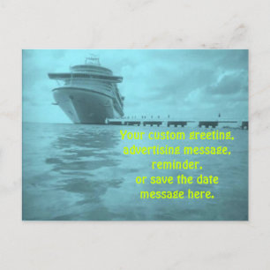 Live Love Cruise Anpassad vykort