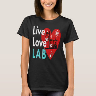 LIVE LOVE LAB - LABLIFE T SHIRT