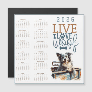 Live Love Woof Hundkalender