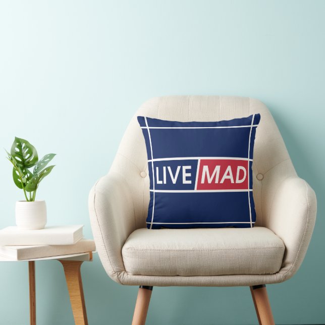LIVE MAD – Modern Motivations Kudd  Kudde (Stol)