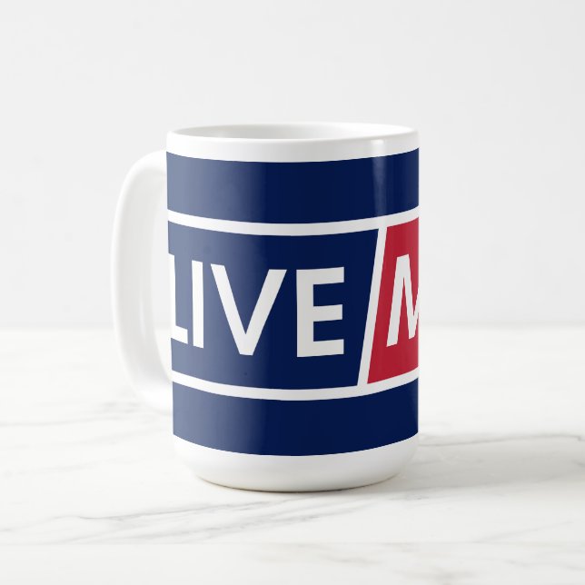 LIVE MAD Urban Statement Mug Kaffemugg (Framsida vänster)
