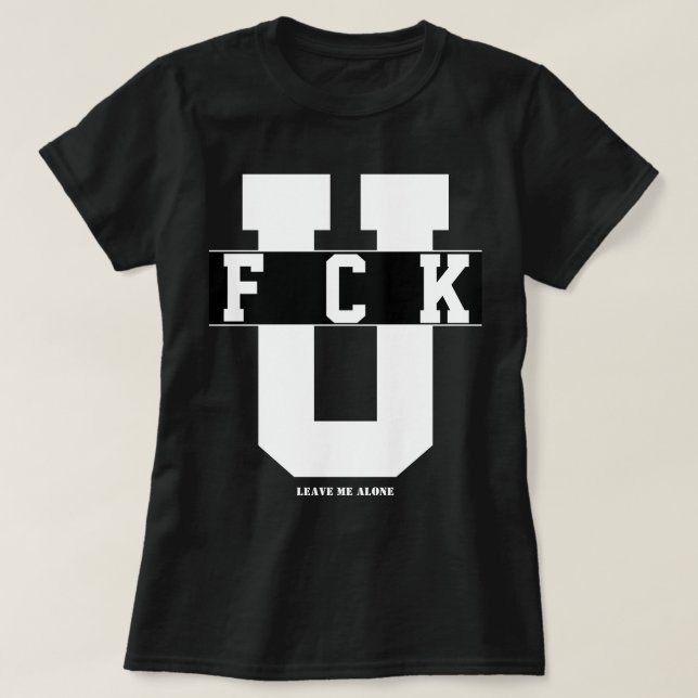 LIVE ME ALONE T SHIRT (Design framsida)