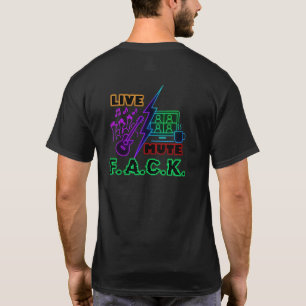 Live men du är på tyst läge t shirt