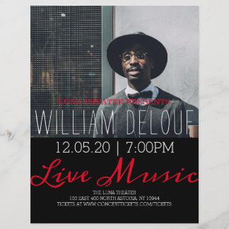 Live Music Consert Flyer