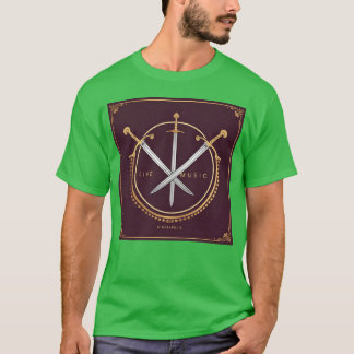 Live Music Event-vänner T Shirt