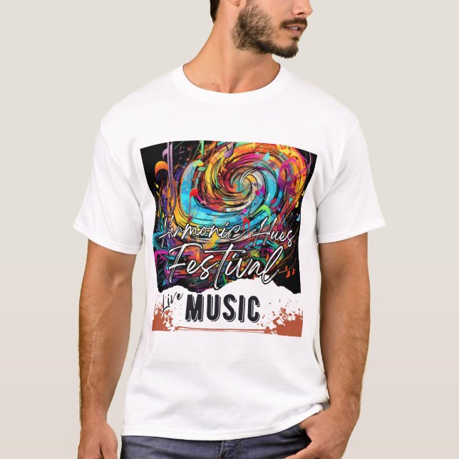 Live Music Festival T Shirt (Framsida)