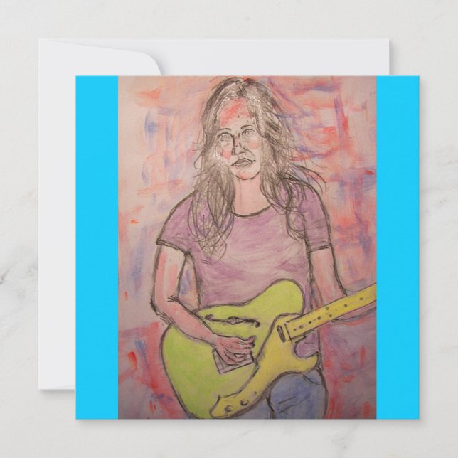 Live Music Girl Sketch (Framsida)