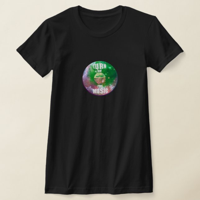 Live Music T-Shirt (Laydown)