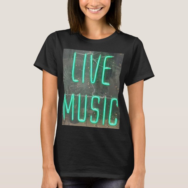 Live Music T Shirt (Framsida)