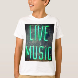 Live Music T Shirt