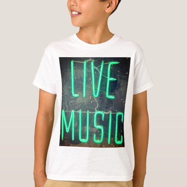 Live Music T Shirt (Framsida)