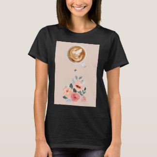 (Live On) Coffee & Flowers T Shirt