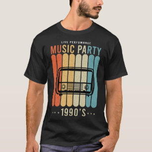Live Performance Music Party Musical, 90s Music166 T Shirt