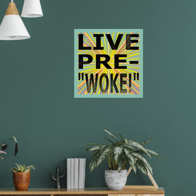 LIVE PRE-"VAKEN!" POSTER (Vardagsrum 1)