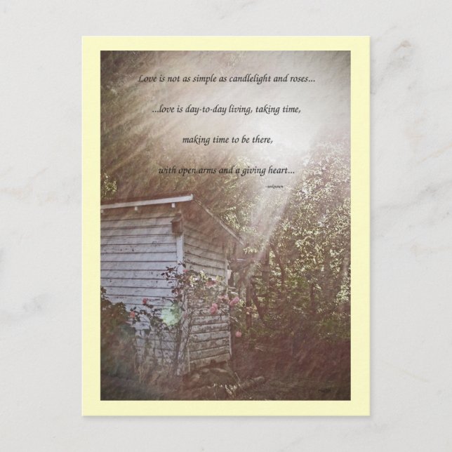 Live Shines PostCard Vykort (Framsida)