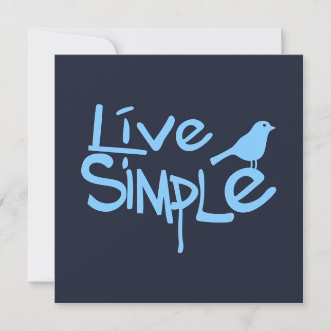 Live Simple (Framsida)