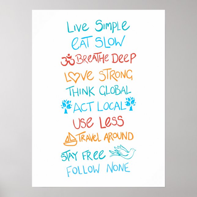 Live Simple 2 Poster (Framsidan)