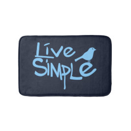 Live Simple Badrumsmatta