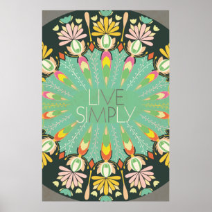 Live Skriv bara ut Poster