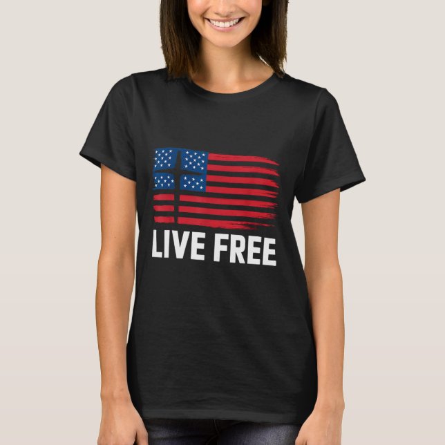 Live  t shirt (Framsida)