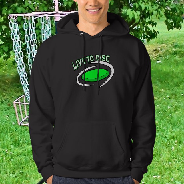 Live to Disk, Disk Golfing Hoodie (Skapare uppladdad)
