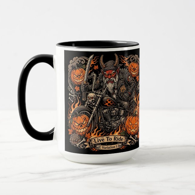 Live To Ride Variation I, Route 66 Samurai Oni Mu Mugg (Vänster)