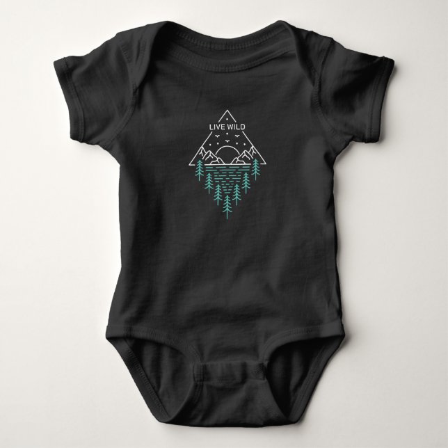Live Vild T Shirt (Framsida)