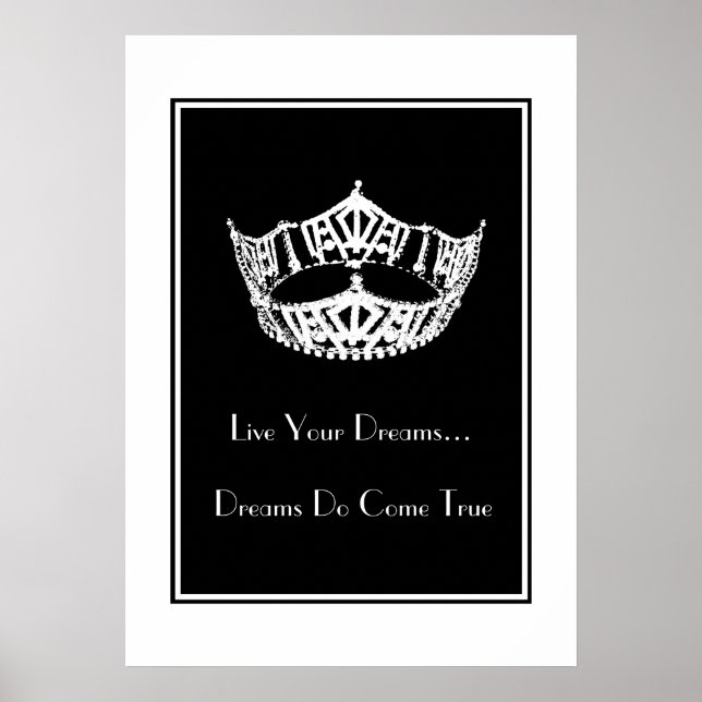 Live Your Dreams Poster (Framsidan)