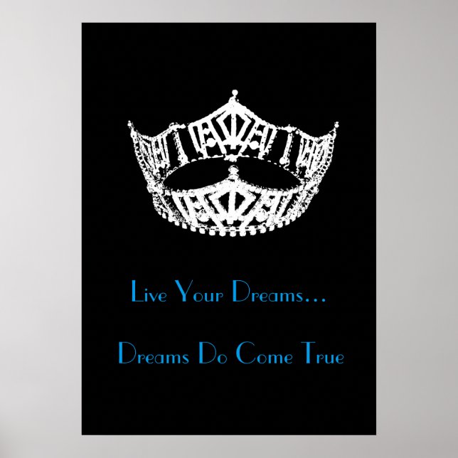 Live Your Dreams Poster (Framsidan)