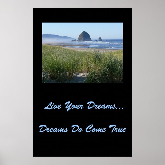 Live Your Dreams Poster (Framsidan)