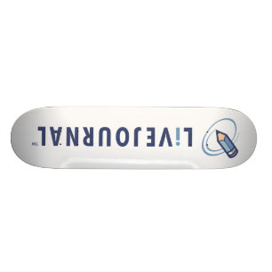 LiveJournal-logotyp (horisontell) Skateboard Bräda 19,5 Cm