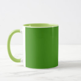 Lively Green Christmas Mug for Holiday Cheer Mugg
