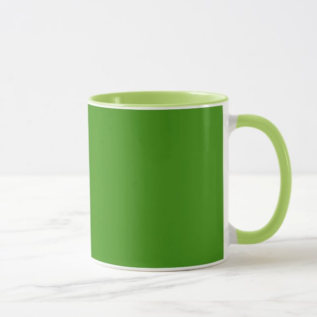 Lively Green Christmas Mug for Holiday Cheer Mugg (Höger)