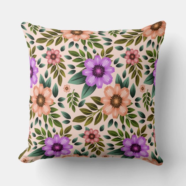 Lively Hues Pillow Kudde (Framsida)
