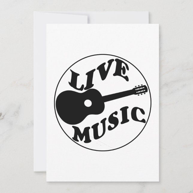 LIVEMUSIK INBJUDNINGAR (Framsida)