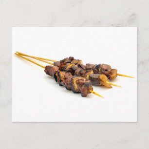 Liver Arrosticini Vykort