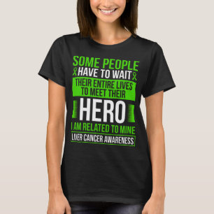 Liver Cancer Ribbon Liver Cancer Warrior Survivor T Shirt