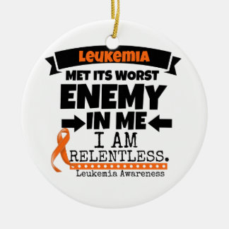 Liver Cancer träffade sin värsta fiende i mig Julgransprydnad Keramik