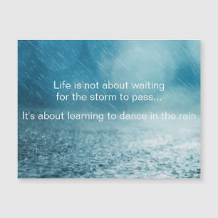 Liveringstrick inspirationsoffertregn - magnet