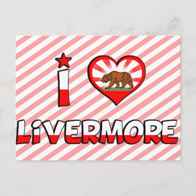 Livermore, CA Vykort (Framsida)